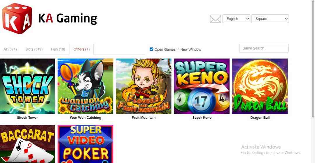 KA Gaming luôn đi đầu về danh sách Slot Game
